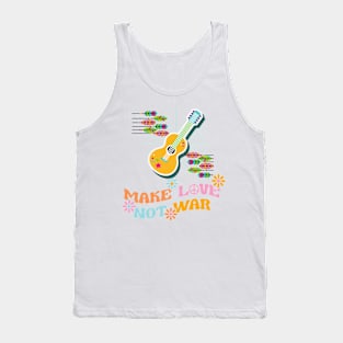 Make love not war Tank Top